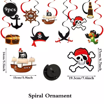 Пиратская декорация для дня рождения