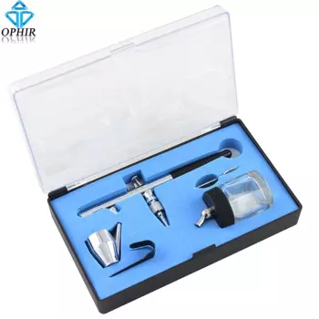 Пистолет-Аэрограф OPHIR диаметром 0,35 мм под горшок для модели хобби краска для тела Украшение Тортов Нейл-арт Краска AC072