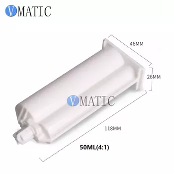 Пистолет для эпоксидной смолы, шприц для смешивания 50 куб. См, 50 мл, отношение 1:1 2:1 4:1 И 10:1, пластиковый картридж для дозирования клея