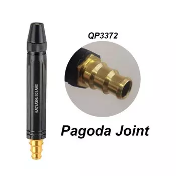 Пистолет для мойки автомобиля Водяной пистолет высокого давления Бытовой водяной пистолет для мойки автомобилей Черный алмазный водяной пистолет Поливочная труба Насадка для мойки автомобиля