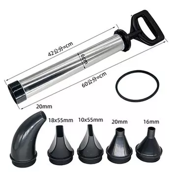 Пистолет для уплотнения из нержавеющей стали, насос для цементного вапня, распылитель раствора, аппликатор, инструменты для наполнения затирки