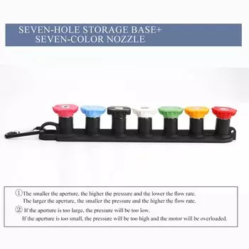 пистолет дляпистолет для мойки высокого давления насадка для мойки высокого давления Аксессуары для автомойки Держатель сопла распылителя высокого давления пистолет для мойки машины Держатель сопла распылителя с соплом