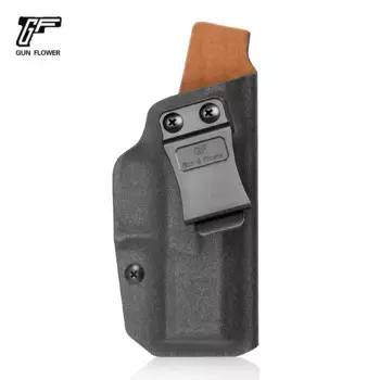 Пистолет и цветок CZ 75 P07 пистолет Kydex линейный кожаный IWB маскирующие кобуры с пластиковым зажимом для ремня правая рука