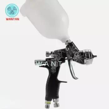 Пистолет-распылитель Black Spider TE20/T110, сопло 1,3/1,8 мм, пистолет-распылитель с узором LVMP