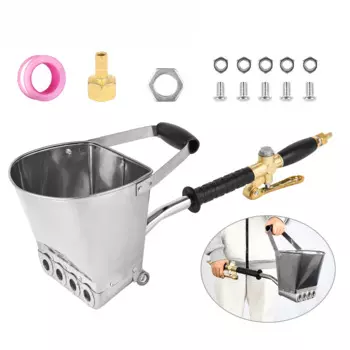 Пистолет-распылитель цементный с 4 отверстиями, портативный пневматический инструмент для домашнего распыления цементного раствора