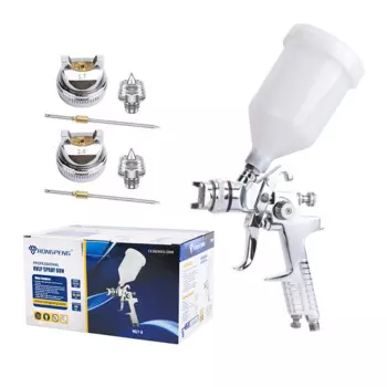 Пистолет-распылитель для краски RONGPENG H827 HVLP 1,4/1,7/2,0 мм