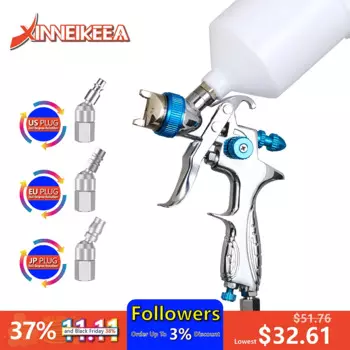 Пистолет-распылитель HVLP, 1,4 мм, 2,0 мм