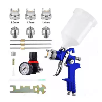 Пистолет-распылитель HVLP с заменяемыми насадками