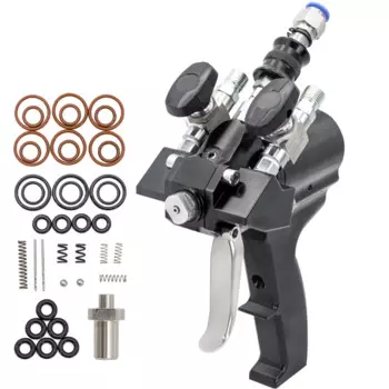 Пистолет-распылитель из пенополиуретана P2, пневматический пенополиуретановый инъекционный двухкомпонентный пистолет-распылитель высокого давления