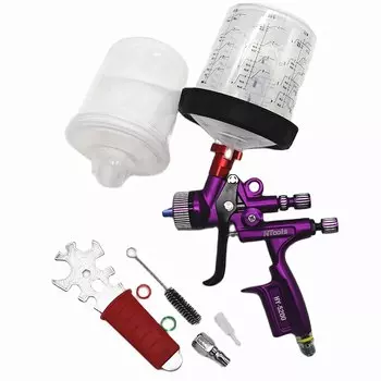 Пистолет-распылитель NEWHVLP 5200, 1,3 мм, инструмент для распыления краски автомобиля с адаптером, пистолет-распылитель, хорошее распыление, л/мин