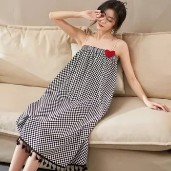 Пижама летняя из чистого хлопка для мужчин и женщин