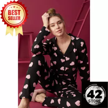 Пижамный комплект из хлопка