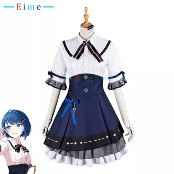 PJSK Kiritani Haruka Косплей Костюм Игровой Проект Sekai Косплей Милое Платье Одежда Партии Костюм Хэллоуин Униформа На Заказ