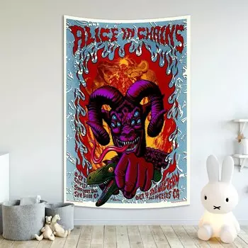 Плакат Алиса в цепях 90150 см