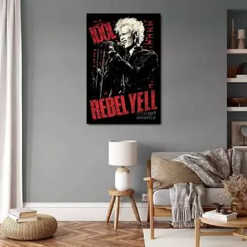 Плакат Billy Idol канваса