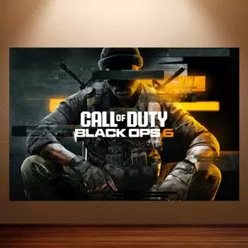 Плакат Call of Duty: Black Ops 6 WXPYU