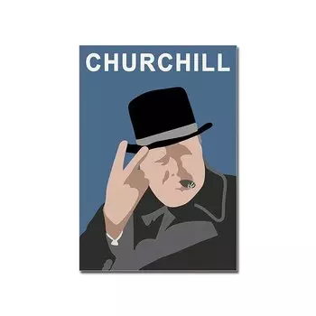 Плакат Черчилль Тэтчер ICANVAS