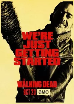 Плакат "Ходячие мертвецы" lanxihaibao