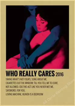 Плакат JKPICTURE "Девушка Любители Рок"