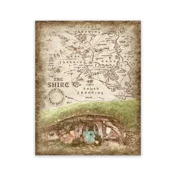 Плакат-карта «Дом Шира» aooins