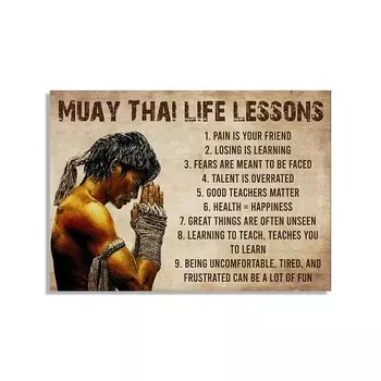 Плакат "Муай Тай" ReachMani