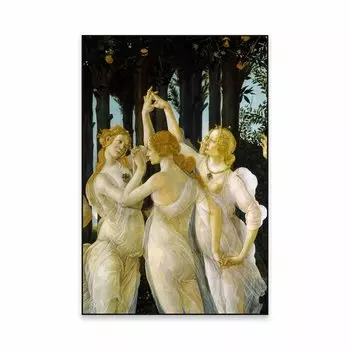 Плакат "Рождение Венеры", Fashionista, холст