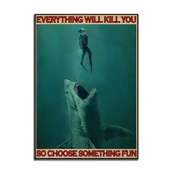 Плакат "Все убивает вас", ReachMani