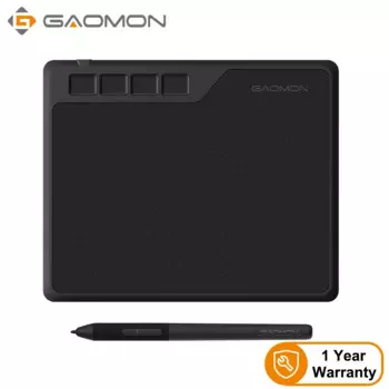 Планшет Графический GAOMON S620, 6,5x4 дюйма, с ручкой, 8192 уровней