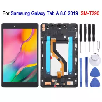 Планшет с ЖК-дисплеем для Samsung Galaxy Tab A 8,0 2019 SM-T290 WiFi Edition, дигитайзер, полная сборка, Замена с рамкой
