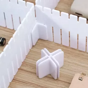 Крепежный зажим с пряжкой KANNERT, белый, 10 шт.