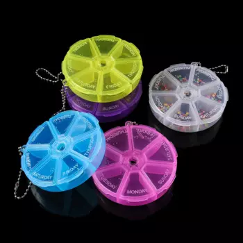 Пластиковая шкатулка для хранения ювелирных изделий AGCFABS