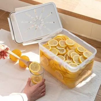 Пластиковая банка для маринования 4/5л