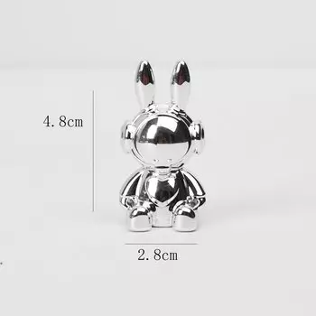 Пластиковая фигурка кролика MOONBIFFY