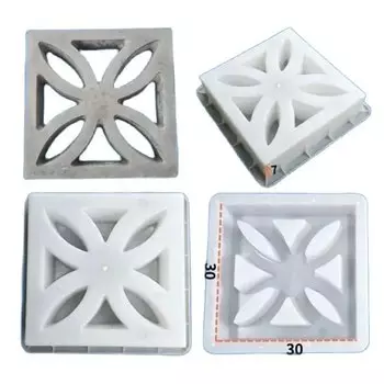 Пластиковая форма для бетонных цветочков Brangdy