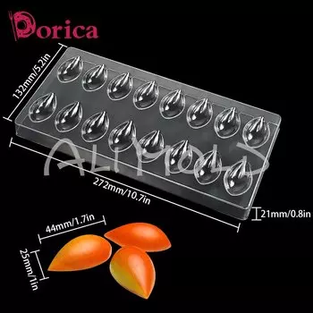 Пластиковая форма для шоколада Dorica