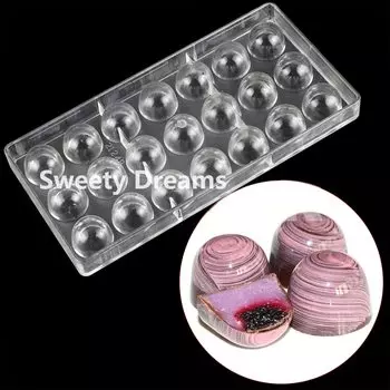 Пластиковая форма для шоколада SWEETY DREAMS