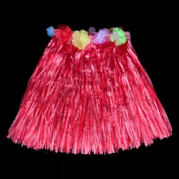 Пластиковая гавайская юбка 40 см