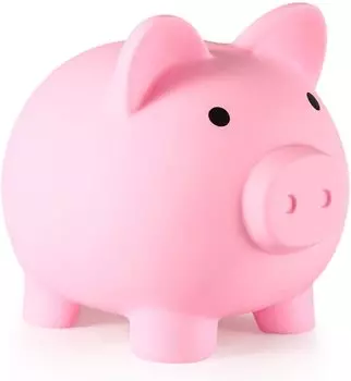 Пластиковая копилка свинья MOONBIFFY