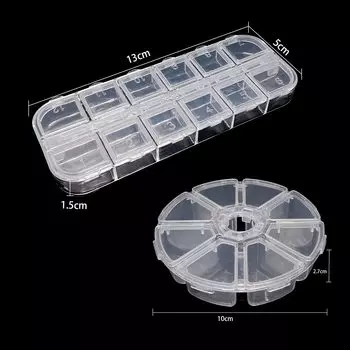 Пластиковая коробка для ювелирных изделий Beadia