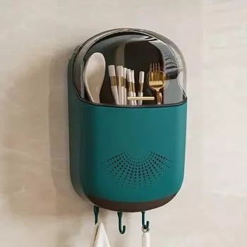 Пластиковая настенная полка для посуды MZXM