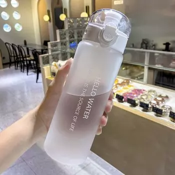 Пластиковая портативная бутылка для воды 780 мл