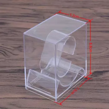 Пластиковая прозрачная подставка для часов generic