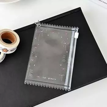 Пластиковая прозрачная сумка для карт