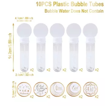 Пластиковая пузырьковая палочка QIFU для Ид аль-Фитр