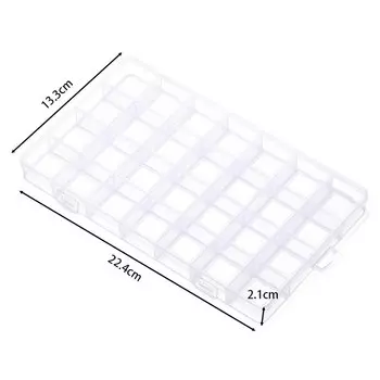 Пластиковая шкатулка для украшений AGCFABS