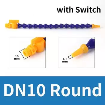 Пластиковая труба охлаждающей жидкости NGS PU синяя 30/40/50/60/80 см 1/4"/3/8"/1/2"