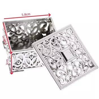 Пластиковая золотая коробка для конфет TPXCKz