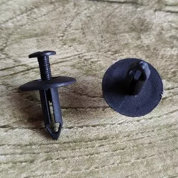 Пластиковые Автомобильные клипсы, фиксированная заклепка, 6 мм, фиксатор отверстия, крепеж крыла для Ford Focus Mondeo для GM, 20 шт.