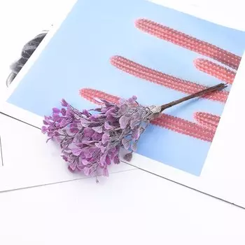 Пластиковые цветы TTCY для скрапбукинга 6 шт.