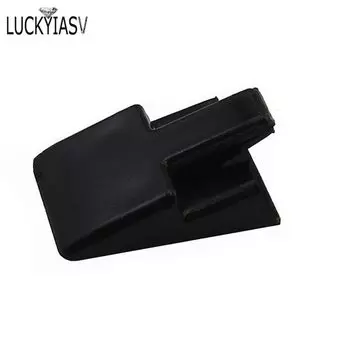 Пластиковые держатели для колец Luckyiasv, белые, черные, прозрачные